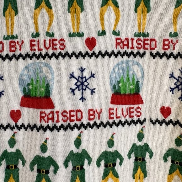 Hanna Andersson  Adult XXL Organic Cotton Top ELF Christmas pajama long Sleeve - Picture 6 of 6